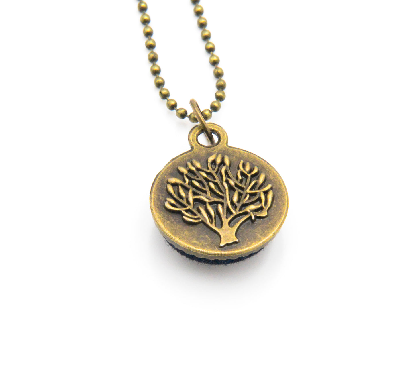 Kette mit Anker und Stoff in Türkis