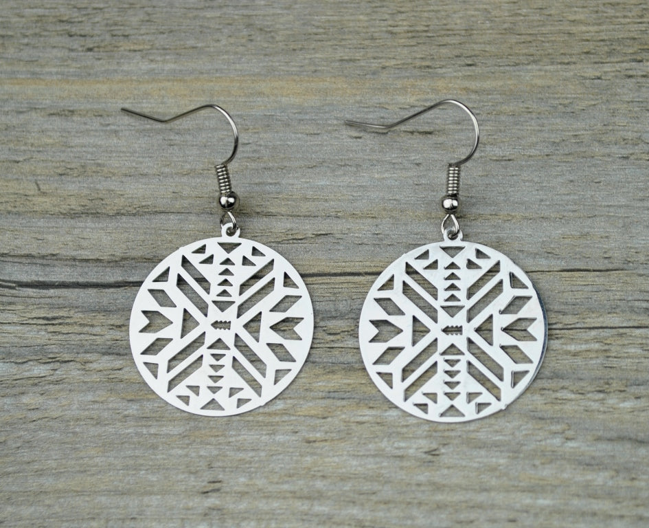 Ohrringe Bohemian Silber Style